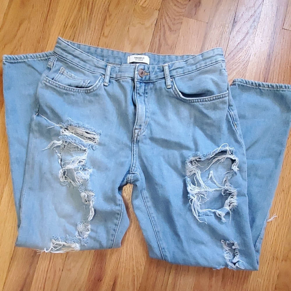 Way Distressed Jeans - Picture 2 of 5